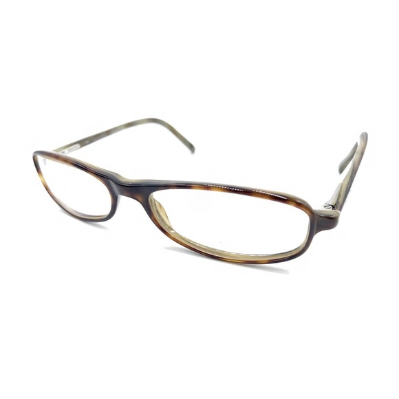Gucci GG1416 5U2 Brown Tortoise Slim Rectangle Eyeglasses Frames 52-16 135 Italy - Picture 8 of 12